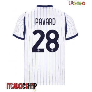 Inter Milan Benjamin Pavard #28 Seconda Maglia 2026-27 Manica Corta Inter Milan Benjamin Pavard #28 Seconda Maglia 2026-27 Manica Corta
